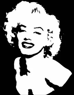 Marilyn Monroe stencil http://youtu.be/kSEWOk2sk7U Marilyn m