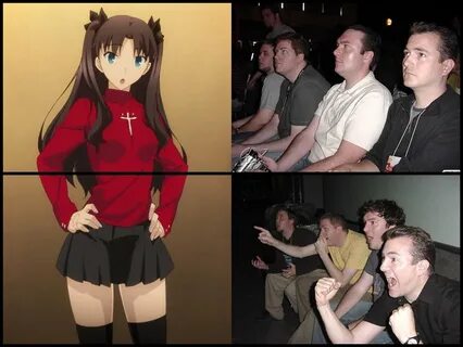 Tohsaka Rin Thicc Thighs - The thickest of anime thighs : - 