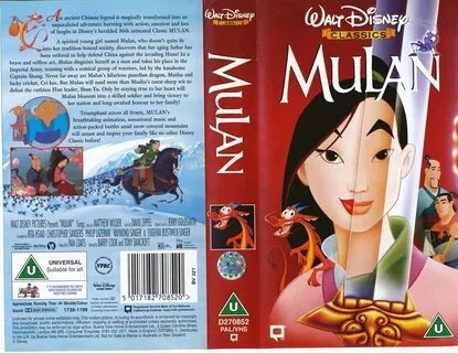 Mulan UK VHS 1999 (front cover) disneyjoe Flickr