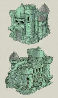 He-Man and the Masters of the Universe - Castle Grayskull. M