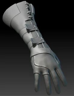 Fantasy Gauntlet - polycount