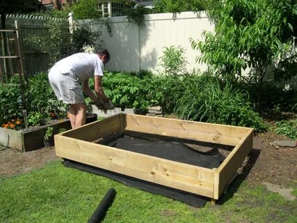 Another raised garden bed.