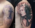 Virgin Mary Chest Tattoo * Arm Tattoo Sites
