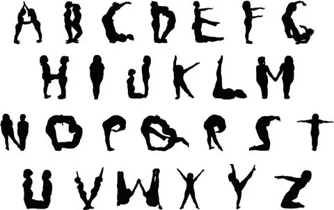 Human Alphabet Tia Hendricks