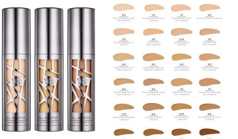 Gallery of beauty urban decay all nighter foundation review 