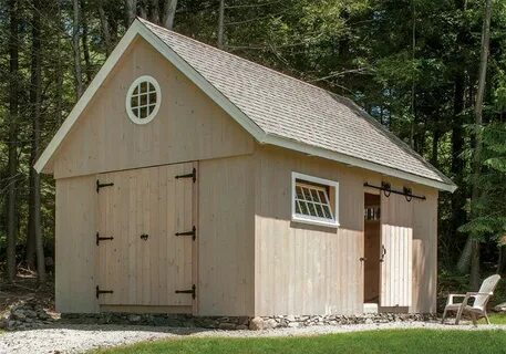 Build an Antique-Style Post-and-Beam Shed Barns sheds, Post 