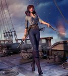 PRO_Blender ✔ ВКонтакте Pirate woman, Pirate outfit, Anime p