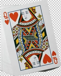 Queen Of Hearts Playing Card Clipart - Фото база