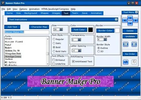 Banner Maker Pro Version 9 - Graphic Design Software for PC