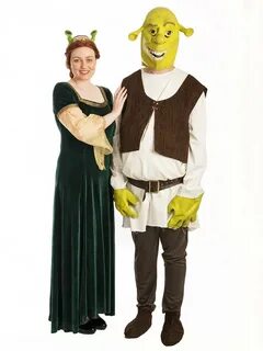 Shrek and Princess Fiona Couple Costume