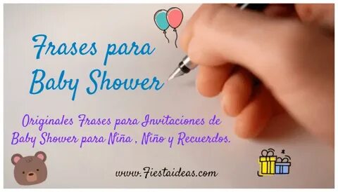 50 FRASES para BABY SHOWER: Recuerdos Invitaciones Agradecim