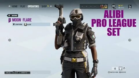 Alibi Pro League Set - Rainbow Six Siege - YouTube