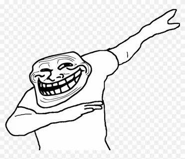 View Samegoogleiqdbsaucenao Trollface Dab ,, HD Png Download