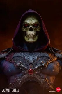 MOTU 'Skeletor' Life Size Bust by Tweeterhead! - Serpentor's