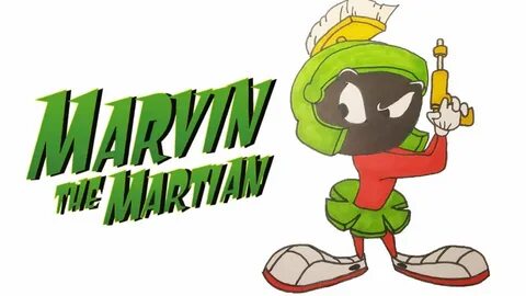 How to Draw Marvin the Martian - YouTube