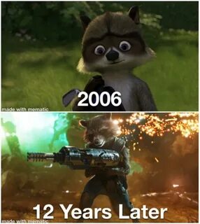 RJ the Racoon 12 Years Later