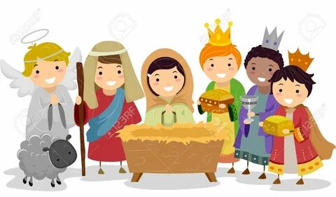 Nativity Characters Clipart - Yakult