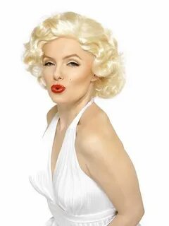 Marilyn Monroe Bombshell Wig Costume Wigs, Halloween Cosutme