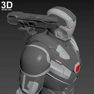 3D Printable Model: War Machine 006 Armor Suit Mark VI (MK 6