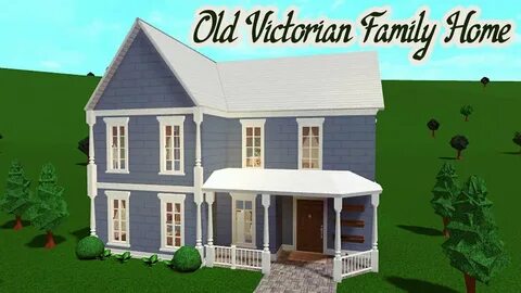 Old Victorian Family Home BLOXBURG Speedbuild - YouTube