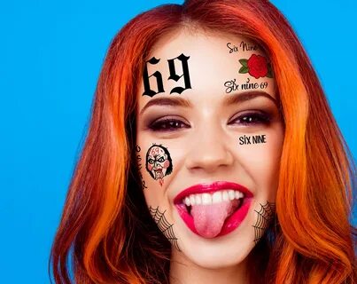 Six Nine Face Tattoos