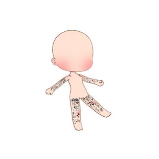 Gacha Life Body Template - Zill Wallpaper