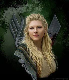 Lagertha - Digital Portrait on Behance