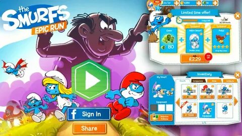 The Smurfs Epic Run - In App Purchases Coin vs Gem Value - Y