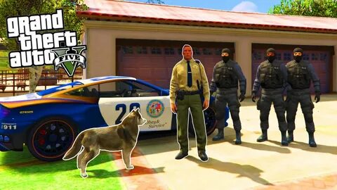 GTA 5 Mods PC - PLAY AS POLICE MOD #3 - GTA 5 Police Mod LSP