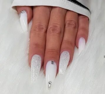 White Glitter Nail Designs Related Keywords & Suggestions - 