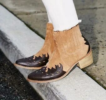 Купить Latest Suede Rome Style Patchwork Ankle Boot for Wome