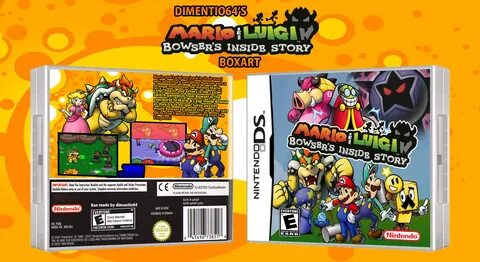 Mario & Luigi: Bowser's Inside Story Nintendo DS Box Art Cov