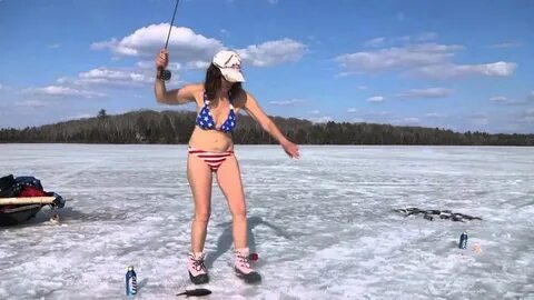 Cold Beer Cold Fish Warm Woman Bikini fishing, Fishing girls