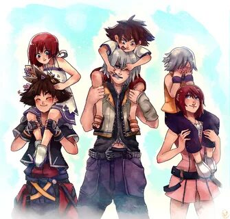 sora kairi Tumblr Kingdom hearts fanart, Sora kingdom hearts