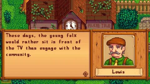 Stardew Valley Lewis