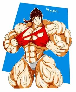 Big Claire Redfield by MATL Female muscle growth, Redfield, 