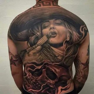 11+ Mexican Charra Tattoo Designs Sick tattoo, Aztec tattoo,