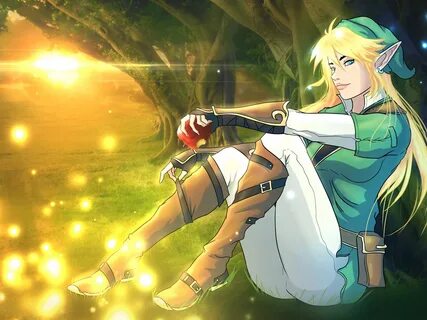 Обои Легенда о Zelda, солнце, искусство игры 1080x1920 iPhon