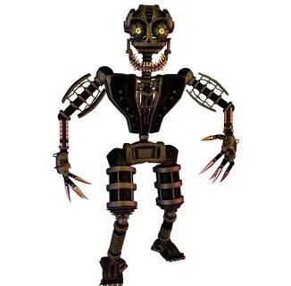 Nightmare Freddy's Endoskeleton By Trapspring On Deviantart 
