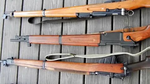 Bolt action Rifle Collection WW2 - YouTube