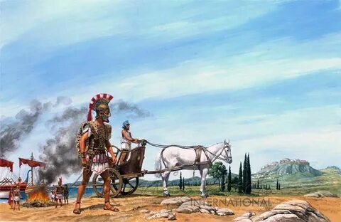 Trojan war Ancient warfare, Ancient troy, Historical picture