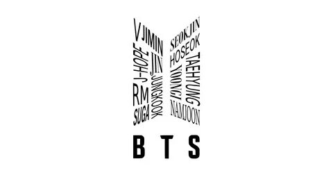 Bts Black And White Logo - BTS 2020