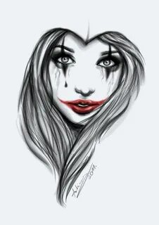 clown girl drawings Creepy drawings, Dark art drawings, Cree