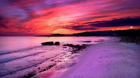 Purple Sunset Wallpapers (73+ background pictures)