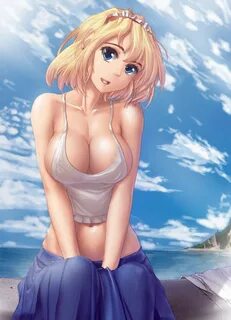 Wallpaper : Alice Margatroid, Touhou, cleavage, blonde, blue eyes 1174x1626...