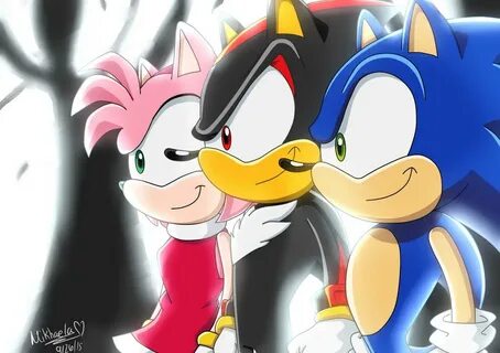 .:Sonic X:.Sonic,Shadow,and Amy by Meggie-Meg on DeviantArt
