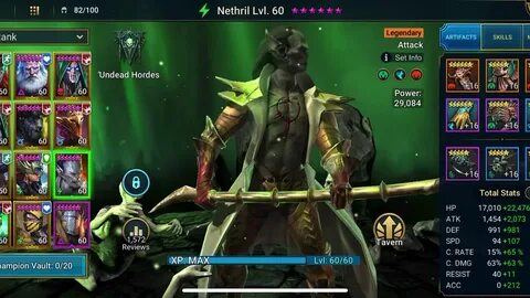 Raid shadow legends: Nethril Guide/gameplay - YouTube