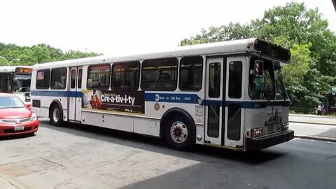 MTA New York City Bus: 1998 OBI Orion V #6000 on the Bx9 Bus