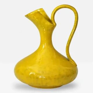 Italica Ars Vintage Italian Pottery Italica Ars Yellow Pitch