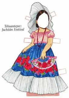 Little Mexican Girl Paper Doll Little Mexican Girl Paper Dol